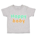 Toddler Clothes Happy Baby Kid Toddler Shirt Baby Clothes Cotton