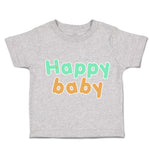 Toddler Clothes Happy Baby Kid Toddler Shirt Baby Clothes Cotton