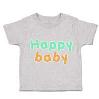 Toddler Clothes Happy Baby Kid Toddler Shirt Baby Clothes Cotton