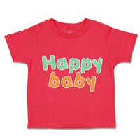 Toddler Clothes Happy Baby Kid Toddler Shirt Baby Clothes Cotton