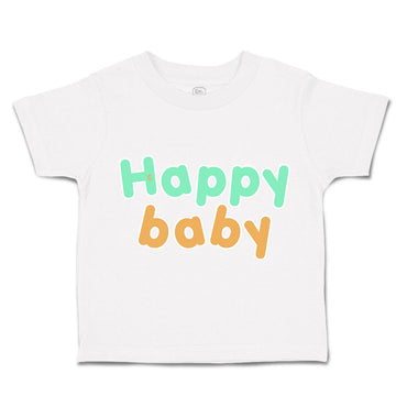 Toddler Clothes Happy Baby Kid Toddler Shirt Baby Clothes Cotton