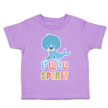 Toddler Clothes Free Spirit Seal Toddler Shirt Baby Clothes Cotton