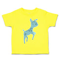 Toddler Clothes Blue Deer Cartoon Toddler Shirt Baby Clothes Cotton