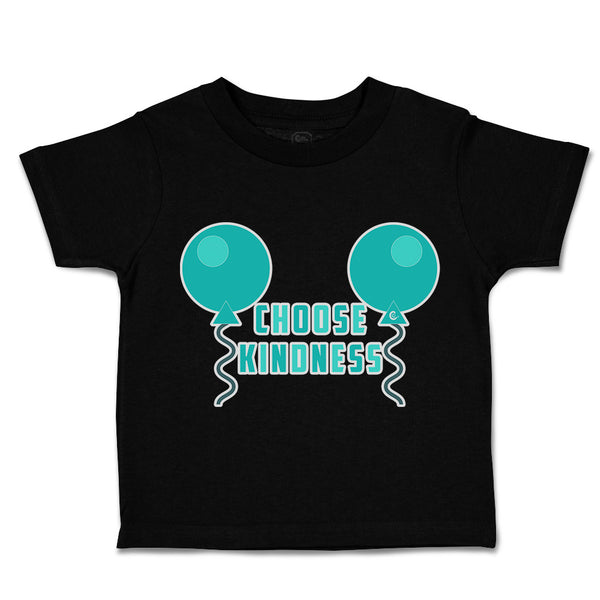 Toddler Clothes Choose Kindness Balloon Toddler Shirt Baby Clothes Cotton