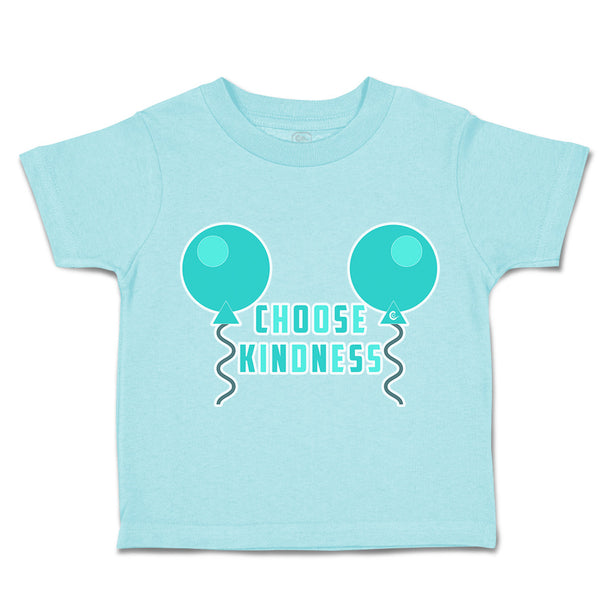 Toddler Clothes Choose Kindness Balloon Toddler Shirt Baby Clothes Cotton