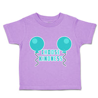 Toddler Clothes Choose Kindness Balloon Toddler Shirt Baby Clothes Cotton