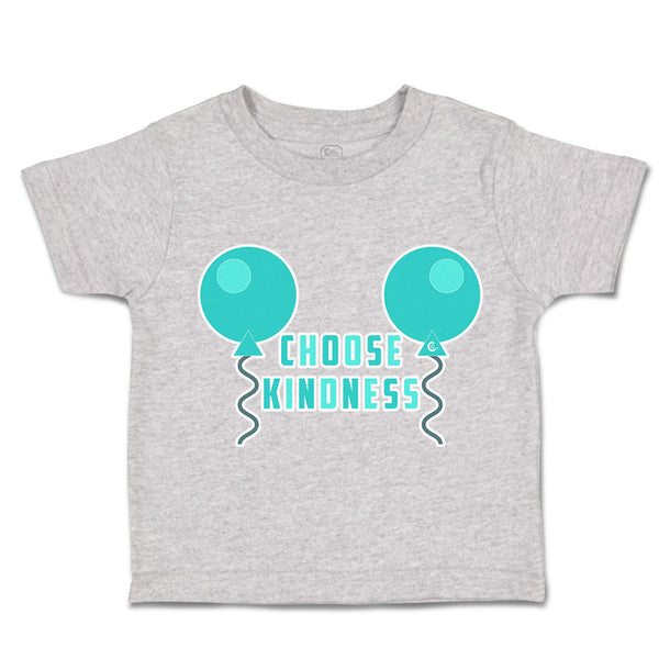 Toddler Clothes Choose Kindness Balloon Toddler Shirt Baby Clothes Cotton