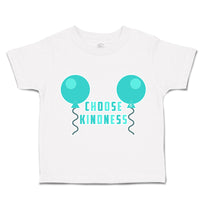 Toddler Clothes Choose Kindness Balloon Toddler Shirt Baby Clothes Cotton