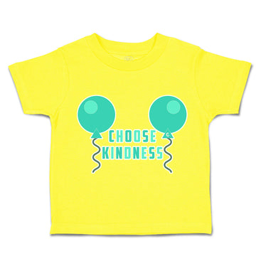 Toddler Clothes Choose Kindness Balloon Toddler Shirt Baby Clothes Cotton