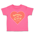 Toddler Clothes Heart of Gold Love Toddler Shirt Baby Clothes Cotton