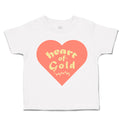 Toddler Clothes Heart of Gold Love Toddler Shirt Baby Clothes Cotton