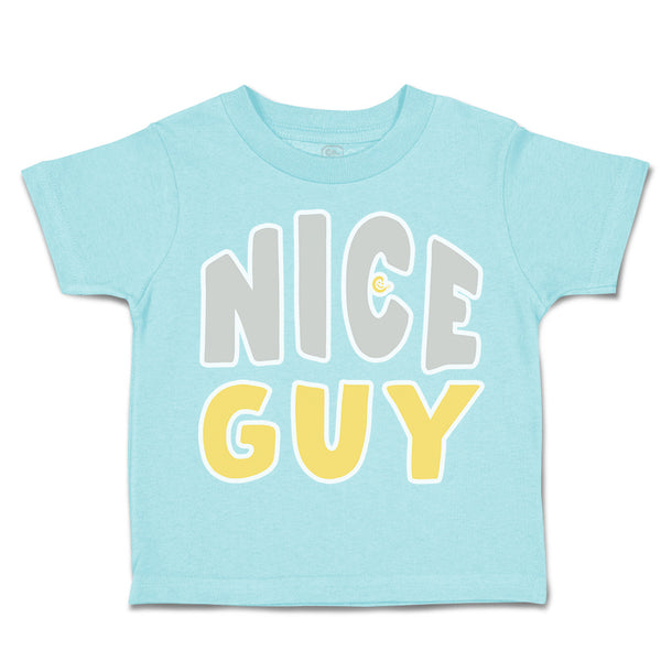 Toddler Clothes Nice Guy Toddler Shirt Baby Clothes Cotton