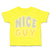 Toddler Clothes Nice Guy Toddler Shirt Baby Clothes Cotton