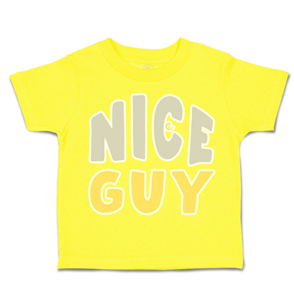 Toddler Clothes Nice Guy Toddler Shirt Baby Clothes Cotton