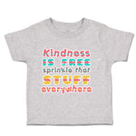 Toddler Clothes Kindness Is Free Sprinkle Stuff Everywhere Toddler Shirt Cotton