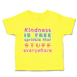 Toddler Clothes Kindness Is Free Sprinkle Stuff Everywhere Toddler Shirt Cotton