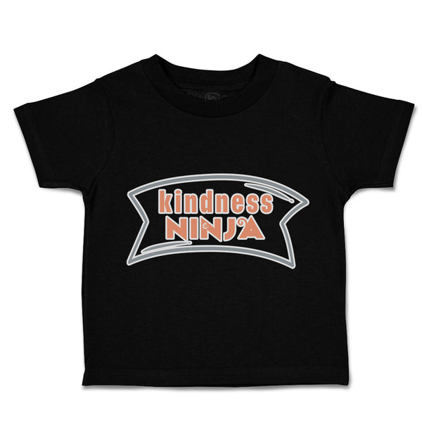 Toddler Clothes Kindness Ninja Toddler Shirt Baby Clothes Cotton