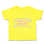 Toddler Clothes Kindness Ninja Toddler Shirt Baby Clothes Cotton