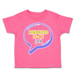 Toddler Clothes Kindness Is My Jam Toddler Shirt Baby Clothes Cotton