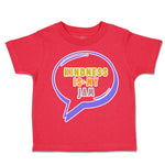 Toddler Clothes Kindness Is My Jam Toddler Shirt Baby Clothes Cotton
