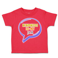 Toddler Clothes Kindness Is My Jam Toddler Shirt Baby Clothes Cotton