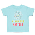 Toddler Clothes Kindness Matters Flower Toddler Shirt Baby Clothes Cotton