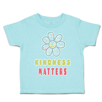 Toddler Clothes Kindness Matters Flower Toddler Shirt Baby Clothes Cotton