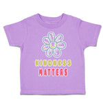 Toddler Clothes Kindness Matters Flower Toddler Shirt Baby Clothes Cotton