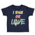 Toddler Clothes I Run on Love Missiles Heart Toddler Shirt Baby Clothes Cotton