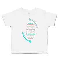 Toddler Clothes Great Female Athlete Author Engineer Activist Toddler Shirt