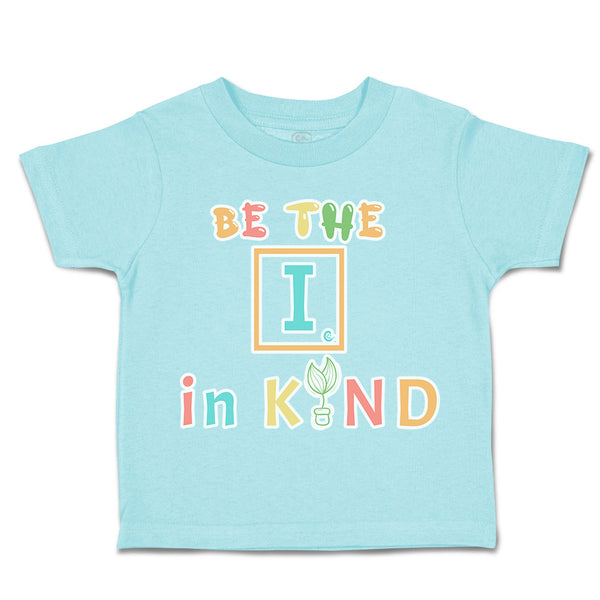 Toddler Clothes Be The I in Kind Leaves Toddler Shirt Baby Clothes Cotton