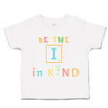 Toddler Clothes Be The I in Kind Leaves Toddler Shirt Baby Clothes Cotton