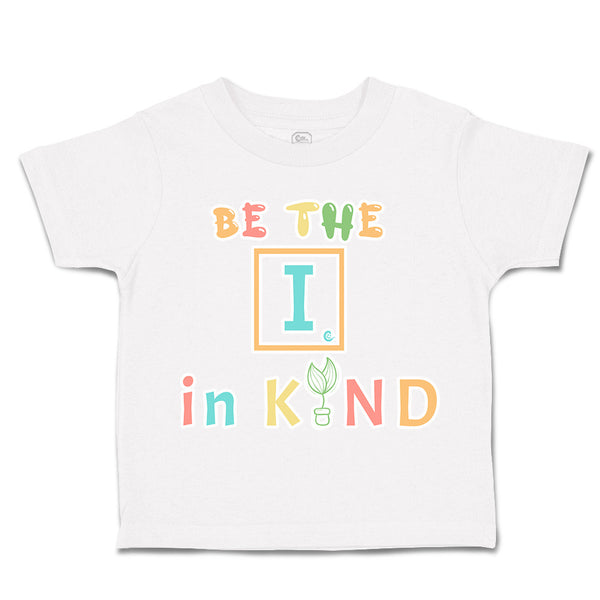 Toddler Clothes Be The I in Kind Leaves Toddler Shirt Baby Clothes Cotton