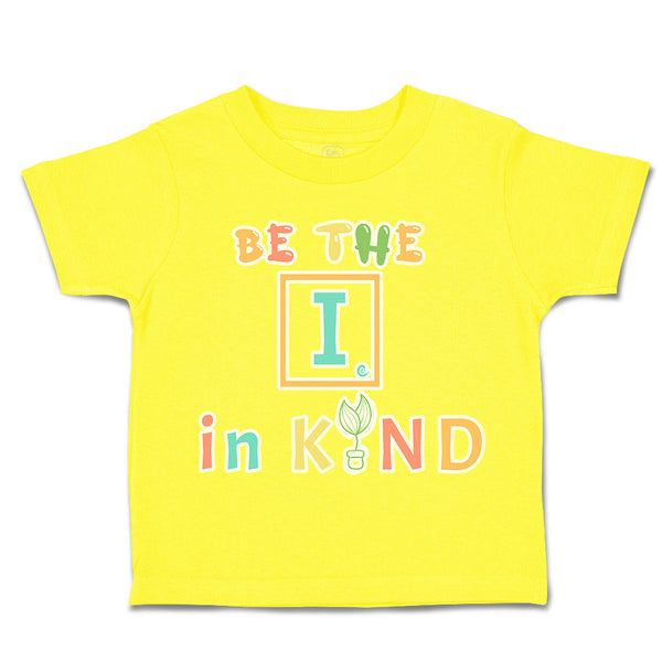 Toddler Clothes Be The I in Kind Leaves Toddler Shirt Baby Clothes Cotton