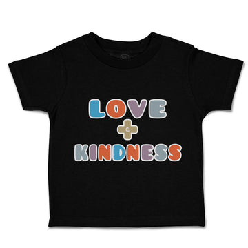 Toddler Clothes Love Plus Kindness Toddler Shirt Baby Clothes Cotton