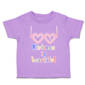 Toddler Clothes Kindness Is Beautiful Heart Shades Toddler Shirt Cotton
