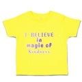 Toddler Clothes I Believe in Magic of Kindness Toddler Shirt Baby Clothes Cotton