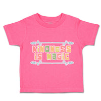 Toddler Clothes Kindness Is Magic Toddler Shirt Baby Clothes Cotton