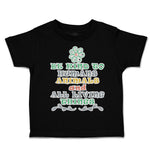 Toddler Clothes Be Kind to Humans Animals Living Things Toddler Shirt Cotton