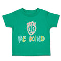 Toddler Clothes Be Kind Strawberry Toddler Shirt Baby Clothes Cotton