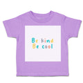 Toddler Clothes Be Kind Be Cool Toddler Shirt Baby Clothes Cotton