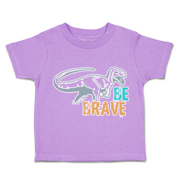 Toddler Clothes Be Brave Dinosaur Toddler Shirt Baby Clothes Cotton