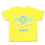 Toddler Clothes Little Man Big Plans Lifesaver Toddler Shirt Baby Clothes Cotton