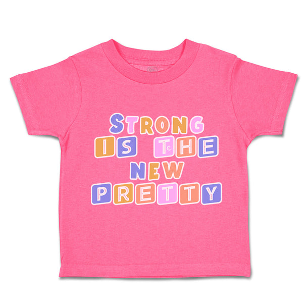 Toddler Clothes Strong Is The New Pretty B Toddler Shirt Baby Clothes Cotton
