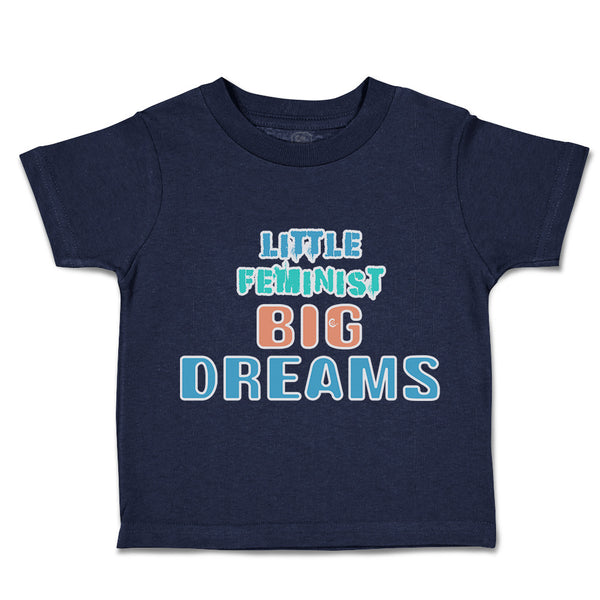 Toddler Clothes Little Feminist Big Dreams Frock Toddler Shirt Cotton