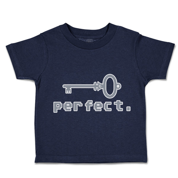 Toddler Clothes Perfect Key Toddler Shirt Baby Clothes Cotton