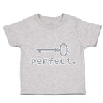 Toddler Clothes Perfect Key Toddler Shirt Baby Clothes Cotton