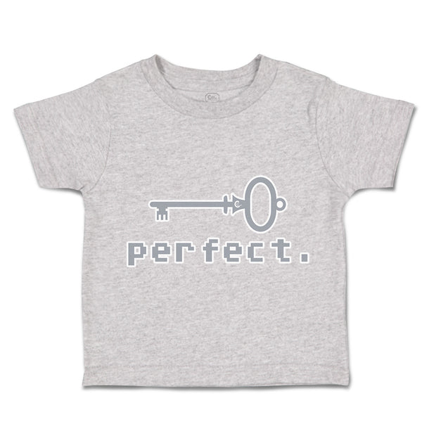Toddler Clothes Perfect Key Toddler Shirt Baby Clothes Cotton