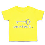 Toddler Clothes Perfect Key Toddler Shirt Baby Clothes Cotton