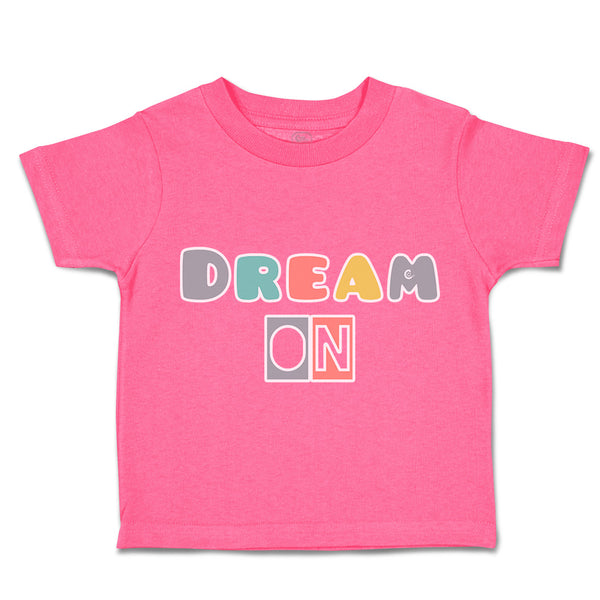 Toddler Clothes Dream on Toddler Shirt Baby Clothes Cotton